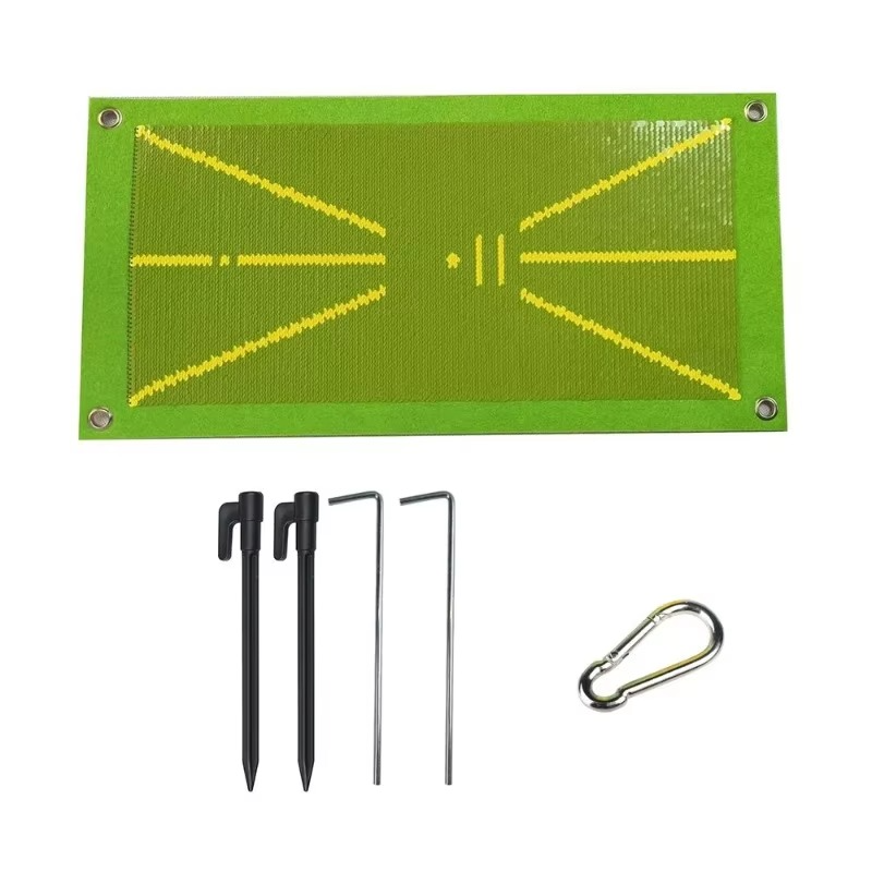 Advanced Golf Swing Practice Mat with Ball Strike Tracker