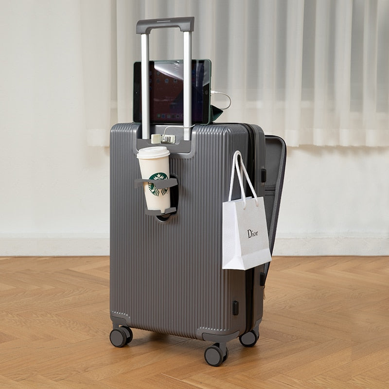 Durable Protection Charging Suitcase Backpack