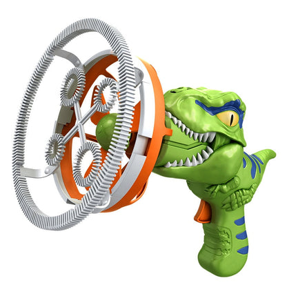 Colorful Kids Dinosaur Bubble Gun