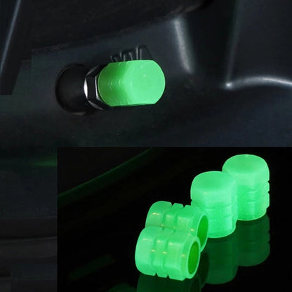 Bright LED 4PCS Car Wheel Valve Caps