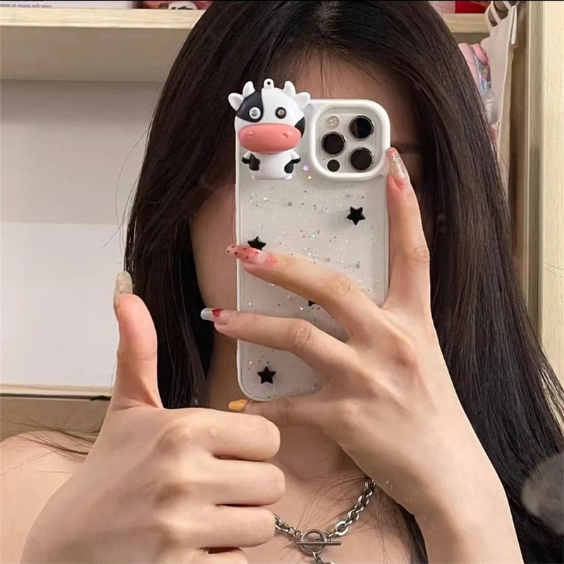Clear Glow Animal iPhone Case