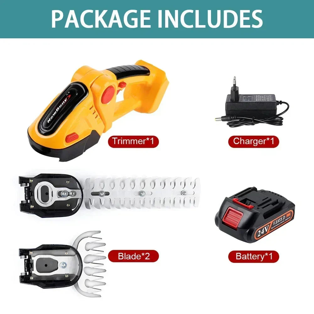 Simple Use Battery Powered Portable Lawn Trimmer