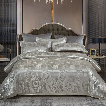 Luxurious Navy Blue Comforter Set