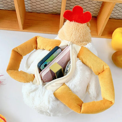 Fun Plush Chicken Backpack