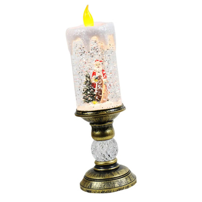 Beautiful Festive Glass Water Candle
