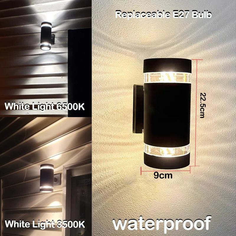 Weatherproof LED Outdoor Wall Light with Dual Direction