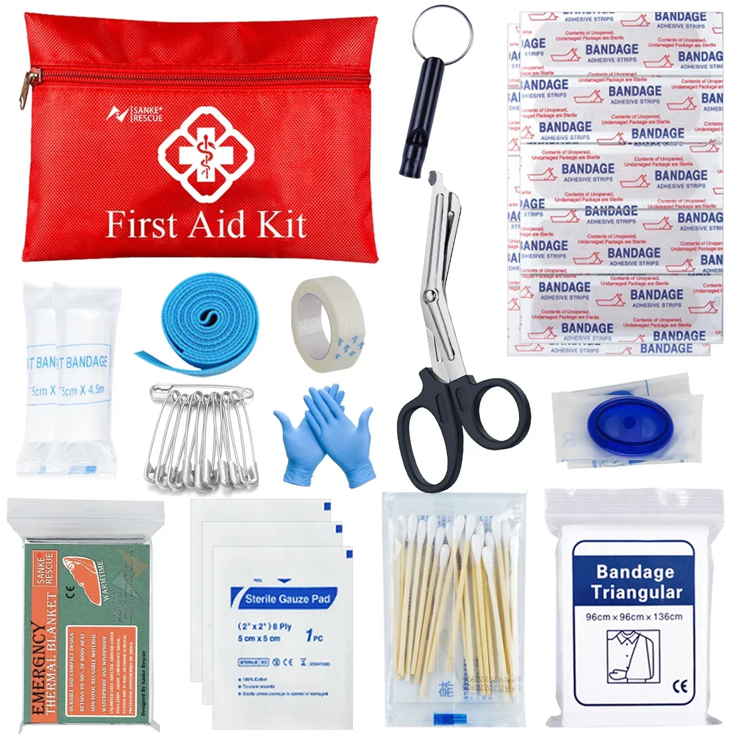 Portable Medical Survival Bag Set