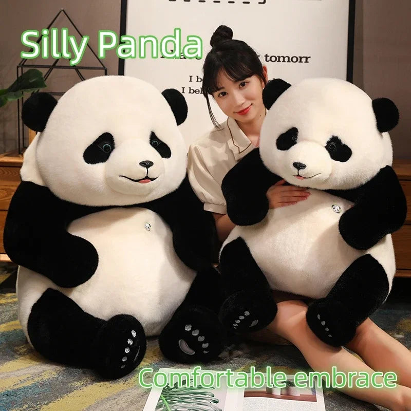 Giant Cuddly Panda Teddy Bear Toy - Luxicro