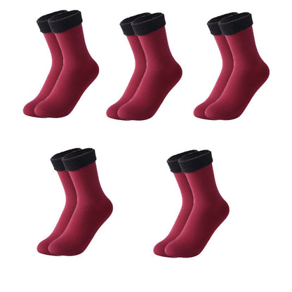 Cozy Thermal Warm Fleece Lined Socks