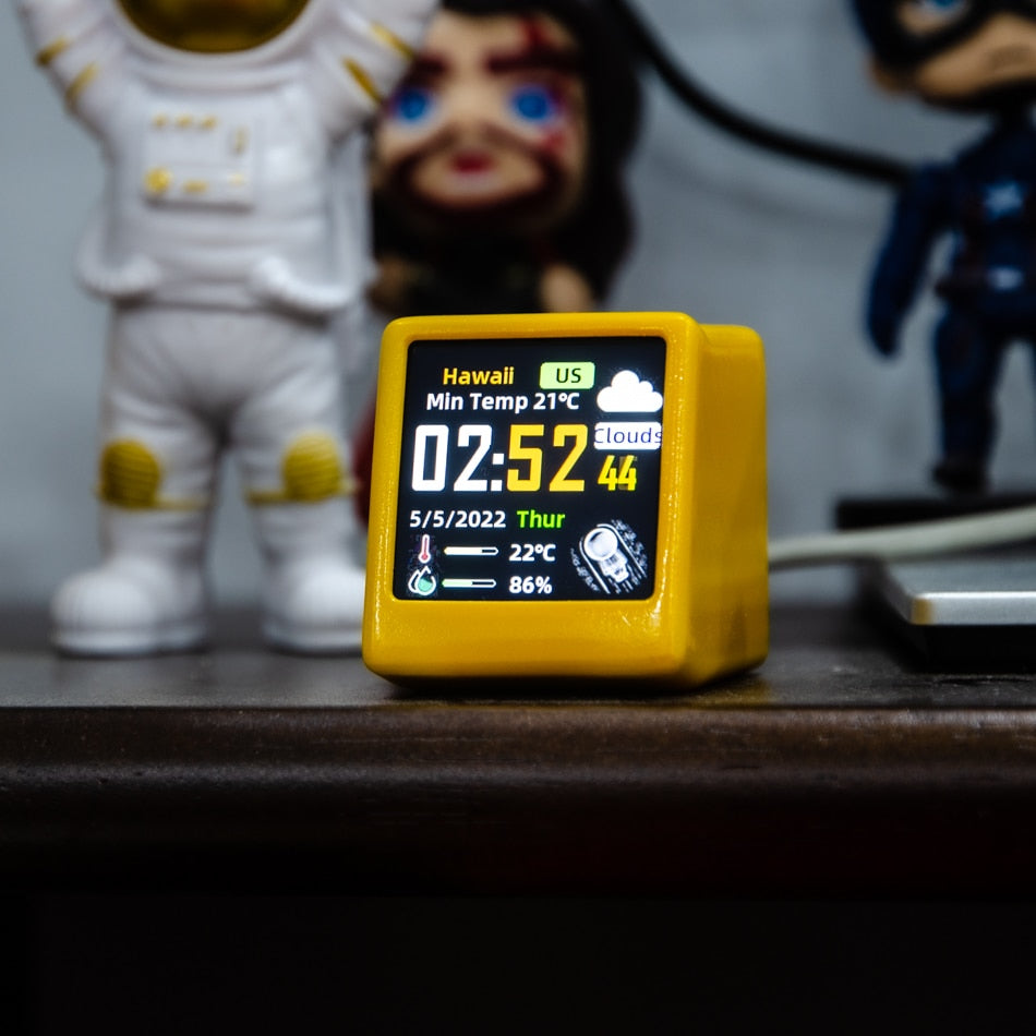 Compact Bluetooth Digital Alarm Clock Radio - Luxicro