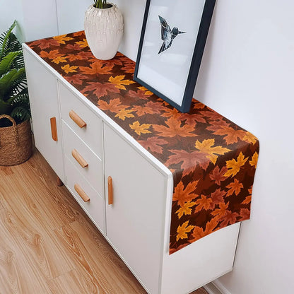 Autumn Leaf Design Table Runner Home Decor