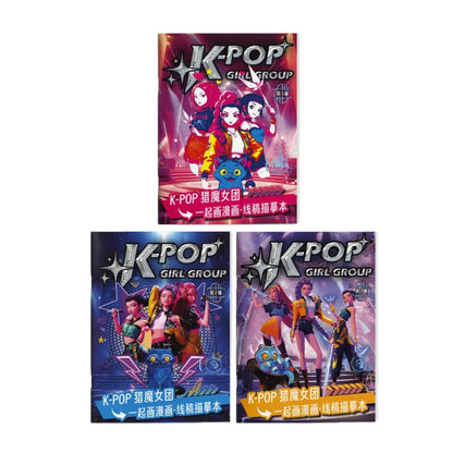 Fun Kpop Anime Manga Coloring Book for Kids