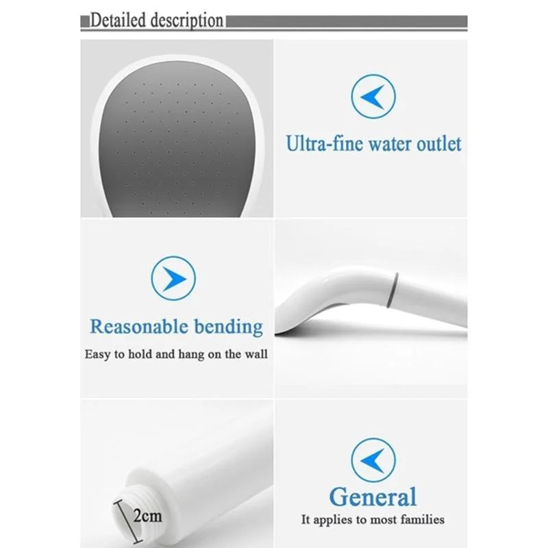 Low Flow Shower Head with Built-in Water Purifier