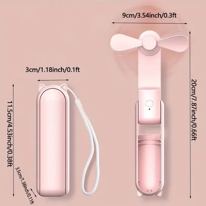 Compact Battery Powered Personal Mini Fan