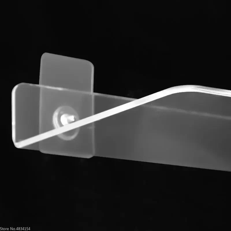 Transparent Floating Wall Shelf
