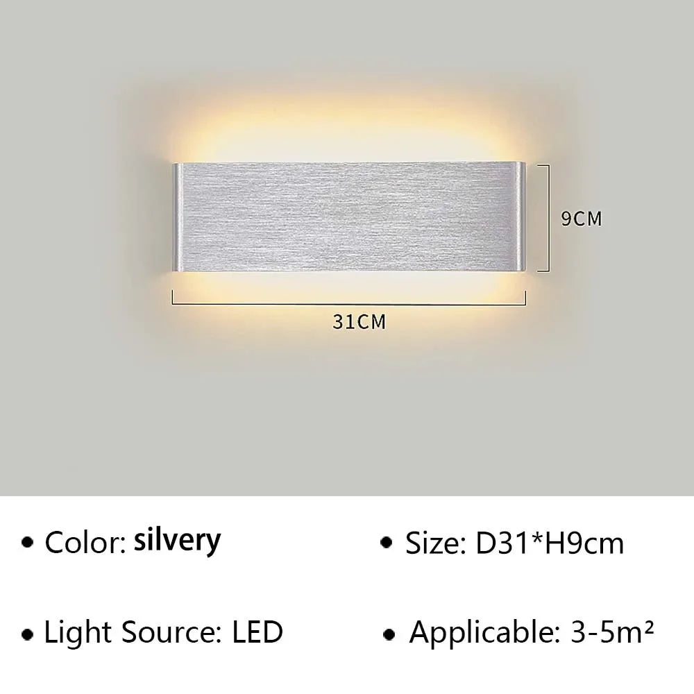 Stylish LED Wall Sconce with Soft White Light