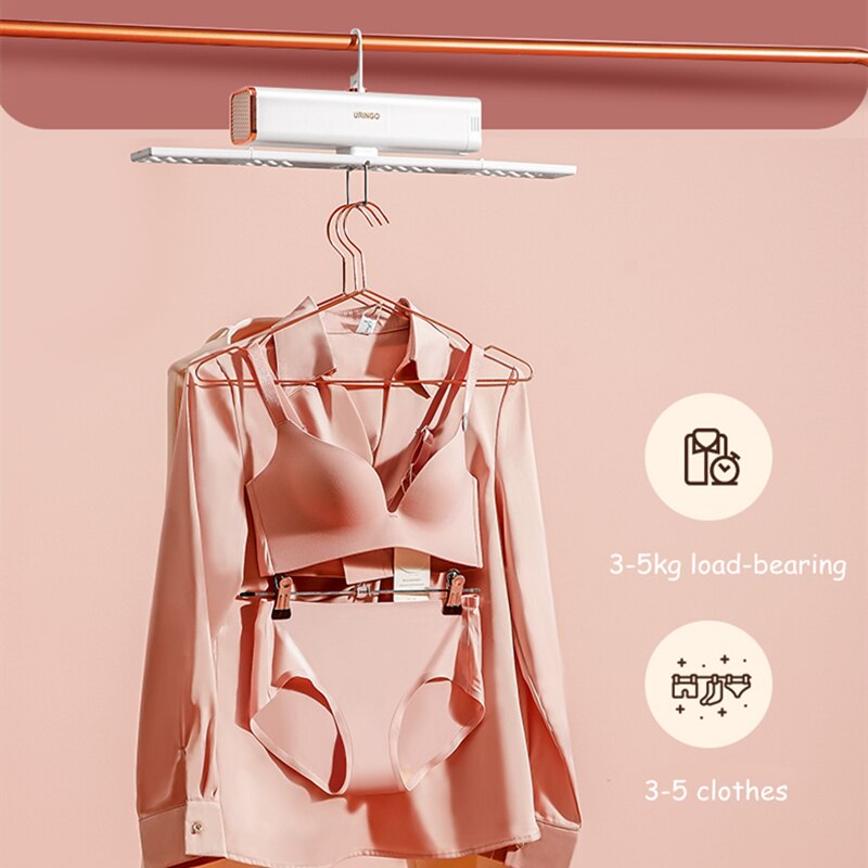 Compact Travel Hair Dryer with Timer
