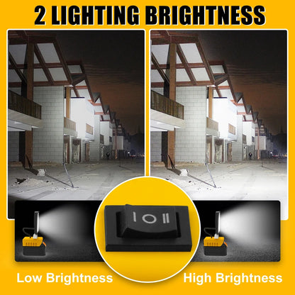 Bright 48 LED Rechargeable Work Spotlight