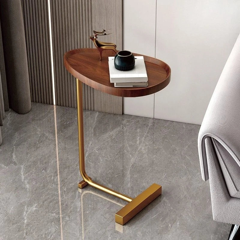 Compact End Table for Sofa or Bedside Use