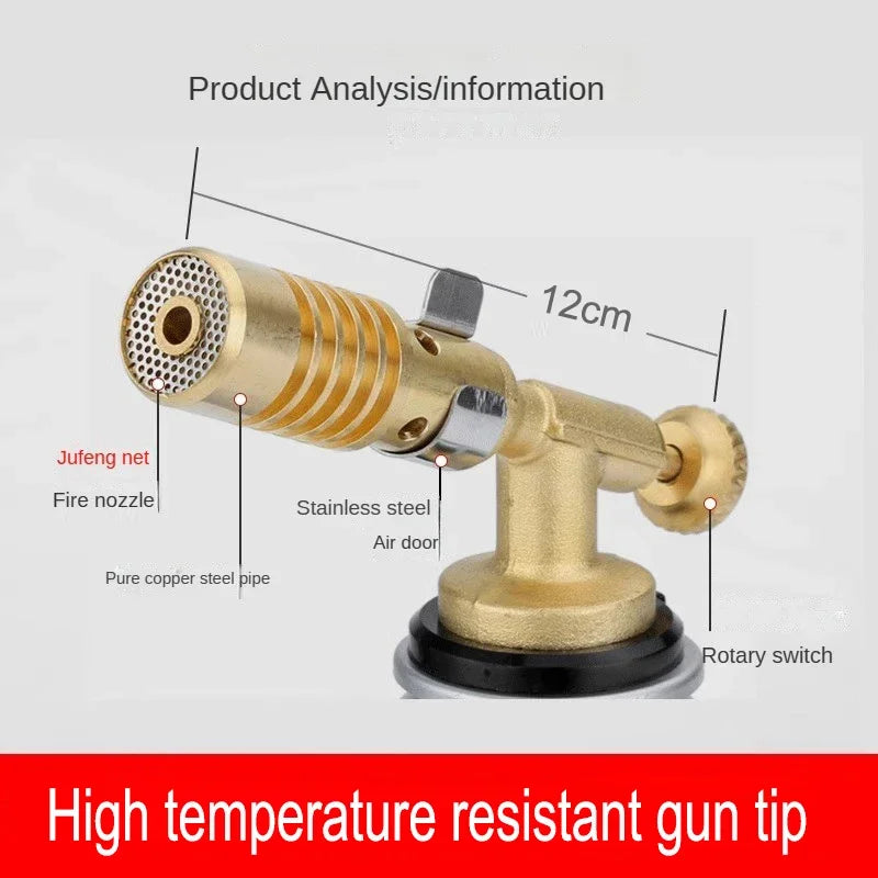 Portable Butane Soldering Torch Kit