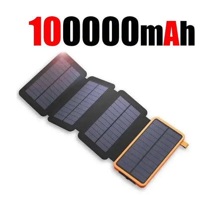 Compact Solar Powered 20000mAh Travel Charger