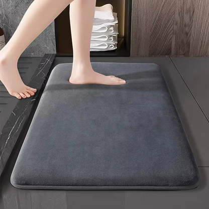 Plush Pink Bathroom Mat | Soft Non-Slip Shower Rug