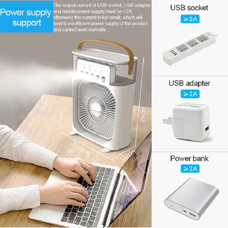 Compact Personal Mini Air Fan