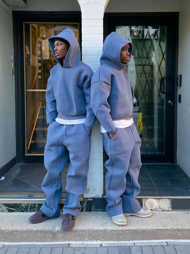 Big Size Hoodie Tracksuit Set - Luxicro