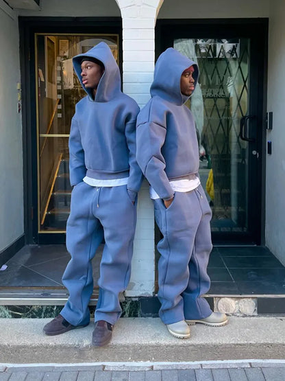 Big Size Hoodie Tracksuit Set - Luxicro