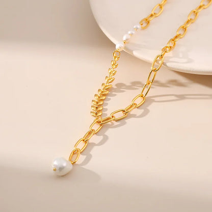 Delicate Gold Chain Layered Necklace