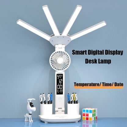 Versatile 3-in-1 Adjustable Desk Lamp