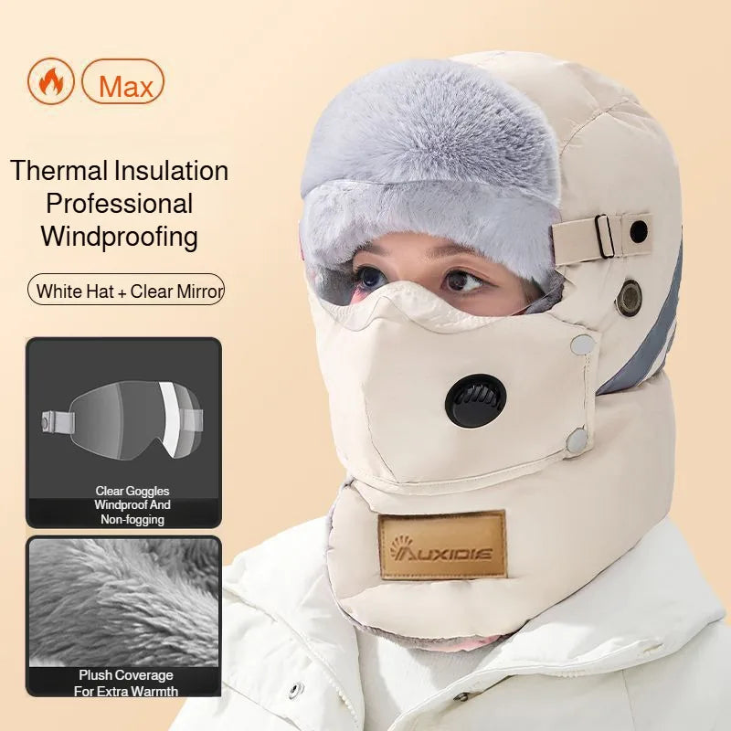 Thermal Insulated Winter Face Mask Beanie