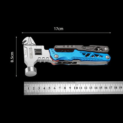 3-in-1 Handy Tool Set Pliers Hammer Wrench