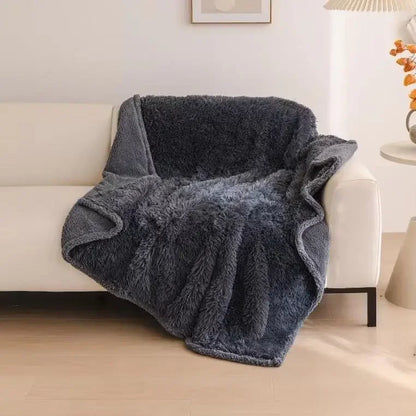 Cozy Warm Fleece Blanket for Home Decor