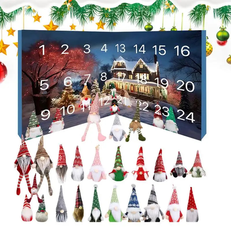 Fun Holiday Gnome Advent Calendar 2025 - Luxicro