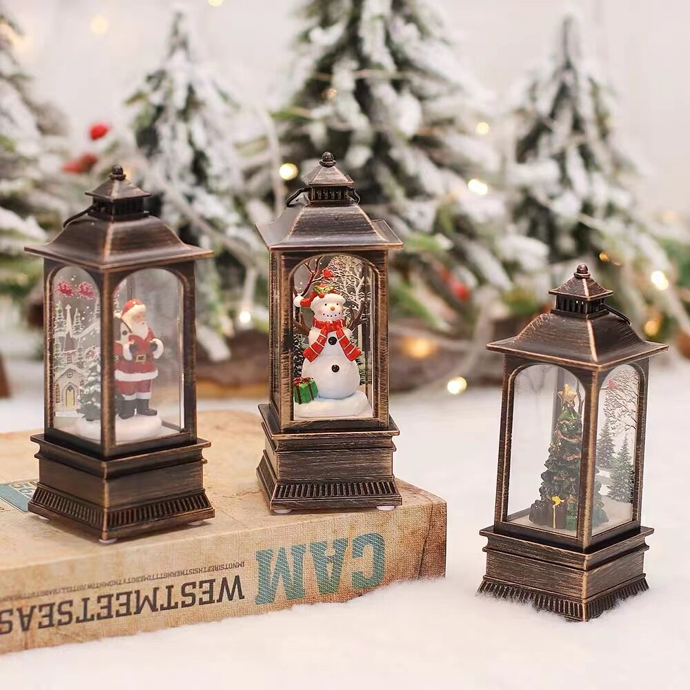 Rustic Mini Christmas Lantern