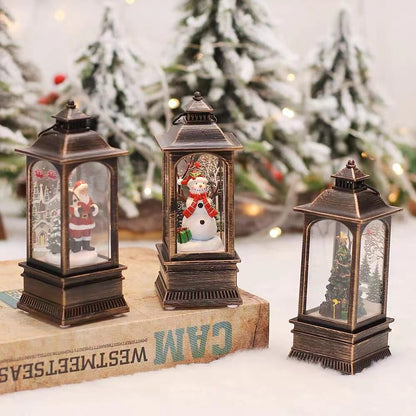 Rustic Mini Christmas Lantern