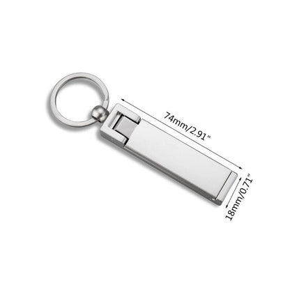 Compact Phone Keychain Clip Holder