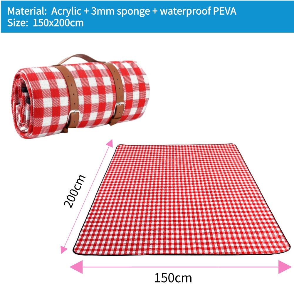 Waterproof Compact Folding Outdoor Beach Blanket
