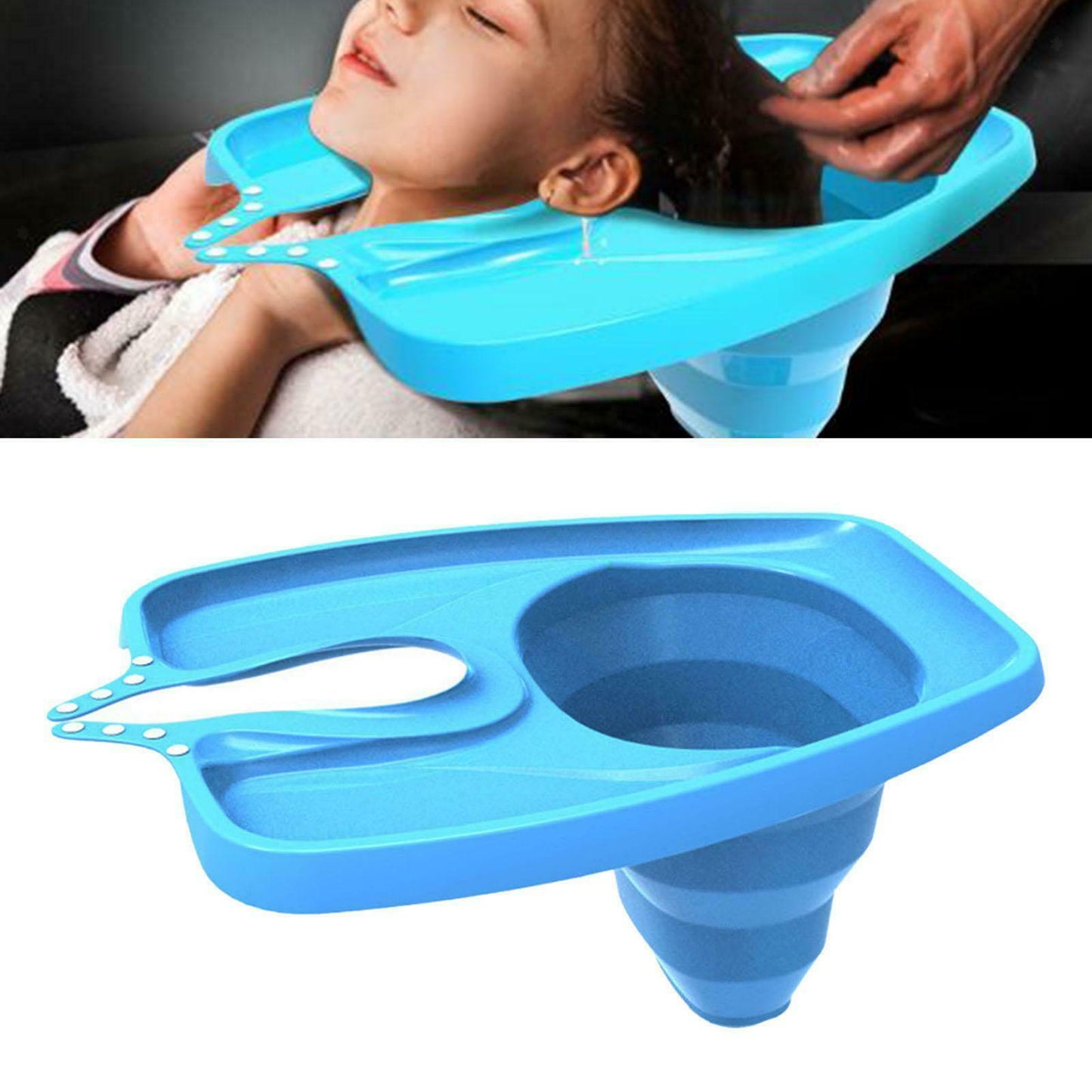 Portable Easy Hair Wash Basin Tray