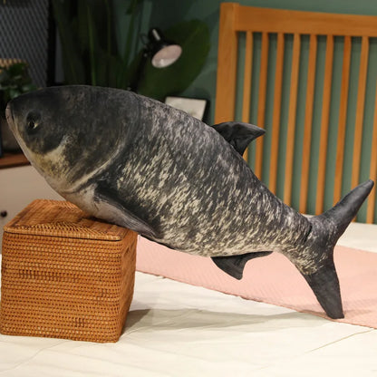 Big Soft Plush Fish Pillow Toy