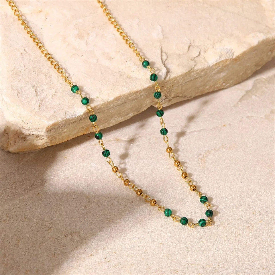 Elegant Luxury Stone Pendant Necklace
