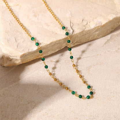 Elegant Luxury Stone Pendant Necklace