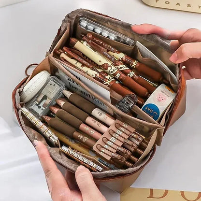 Big Organizer Pencil Bag with 10 Compartments