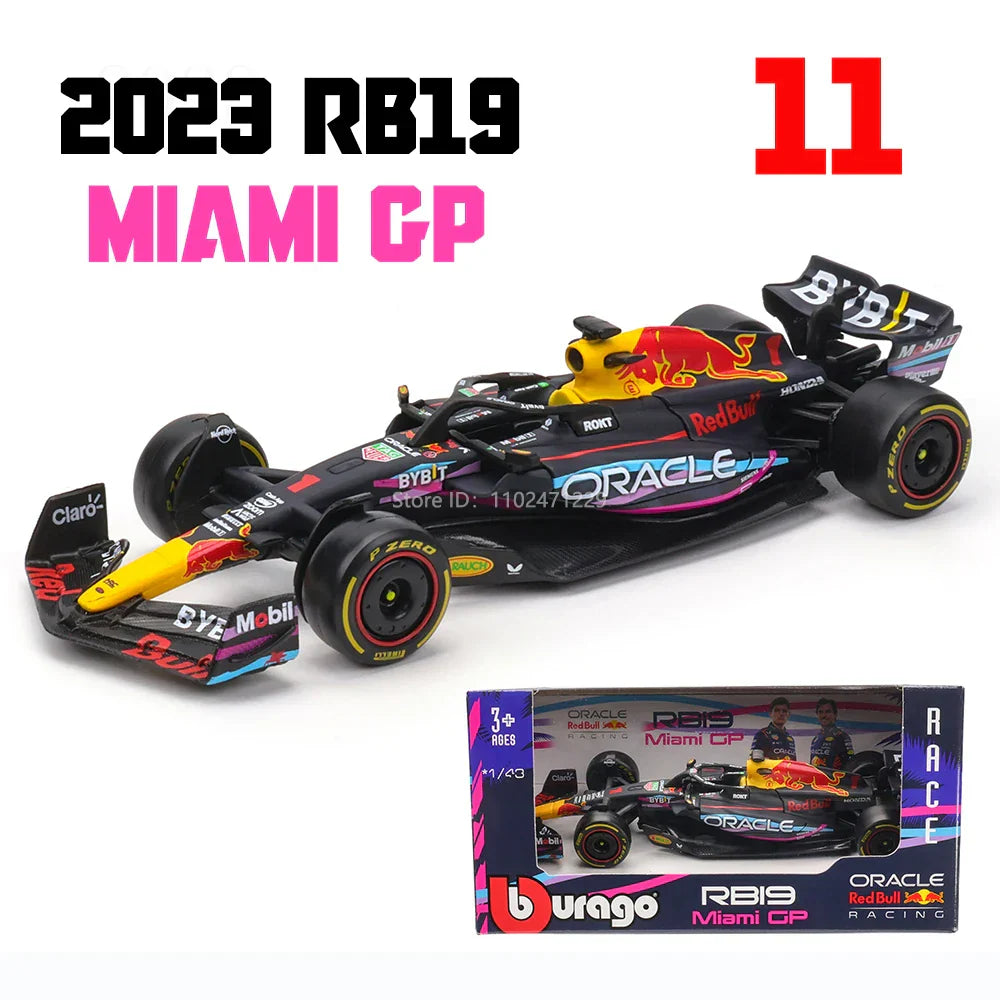 Detailed F1 Car Model 1:43 Scale Collectible Replica