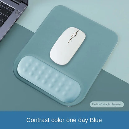 Comfortable Gel Wrist Rest Mouse Pad - Luxicro