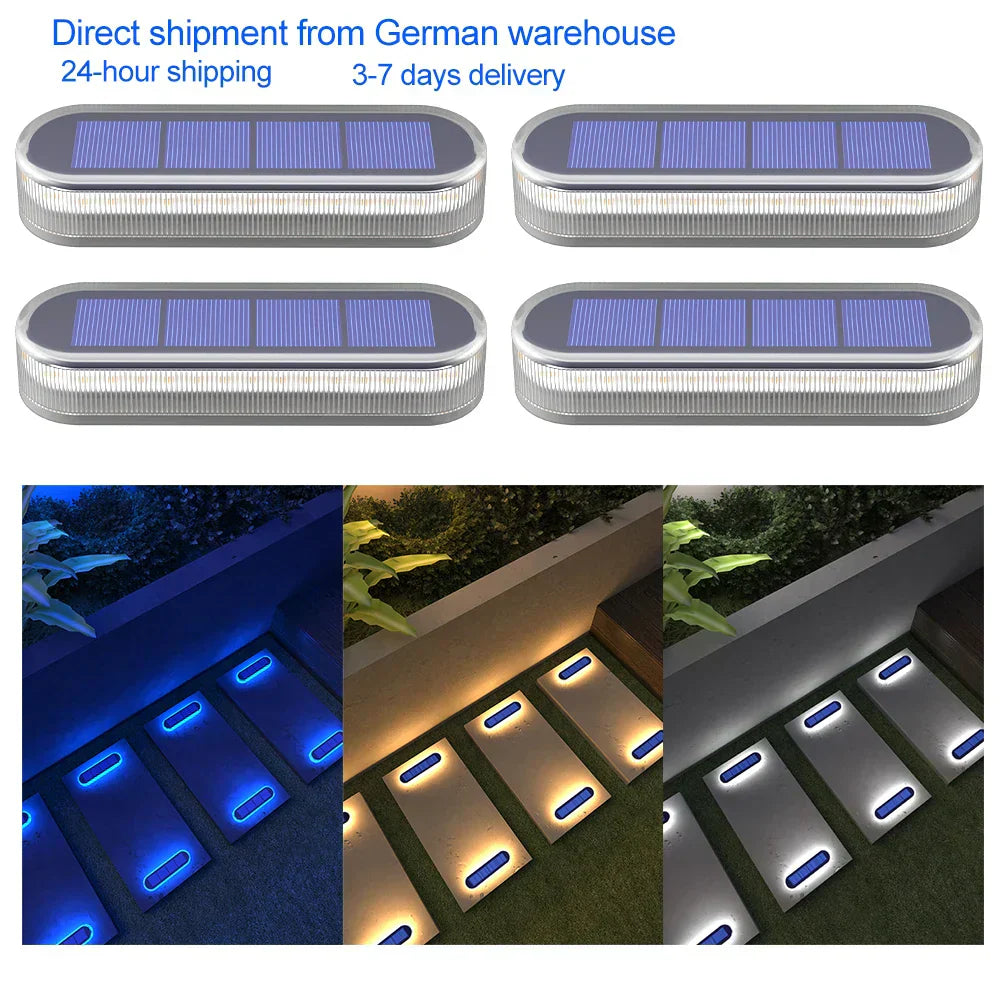 Energy Efficient Solar Yard Light with 30 LEDs - Luxicro