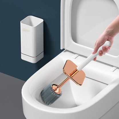 Compact Toilet Brush and Storage Holder