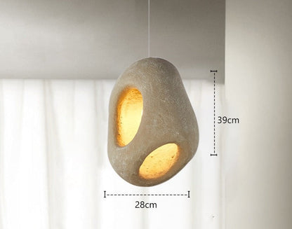 Edgy Modern Metal LED Pendant Lamp