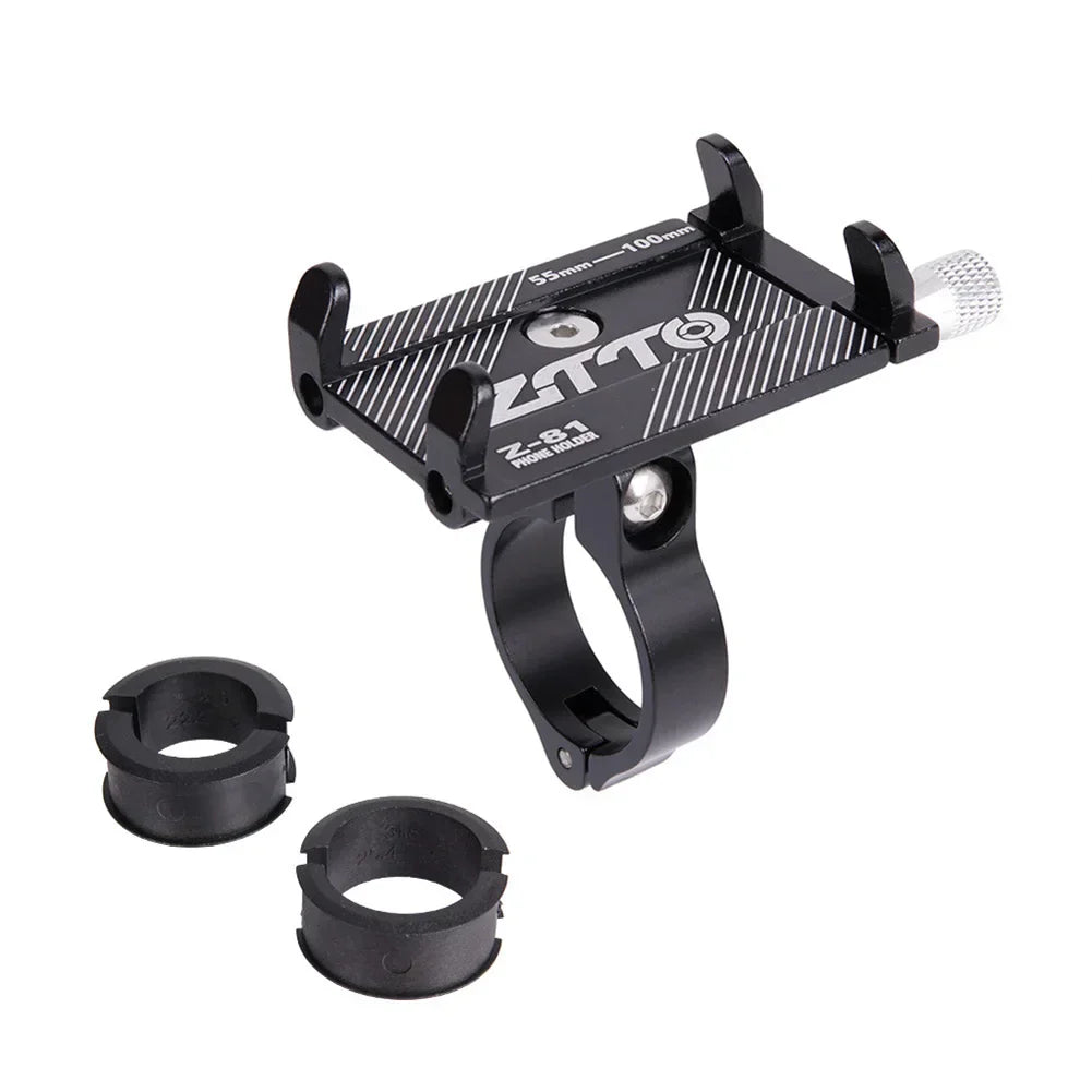Strong Bicycle Phone Holder Adjustable Rotating Clamp